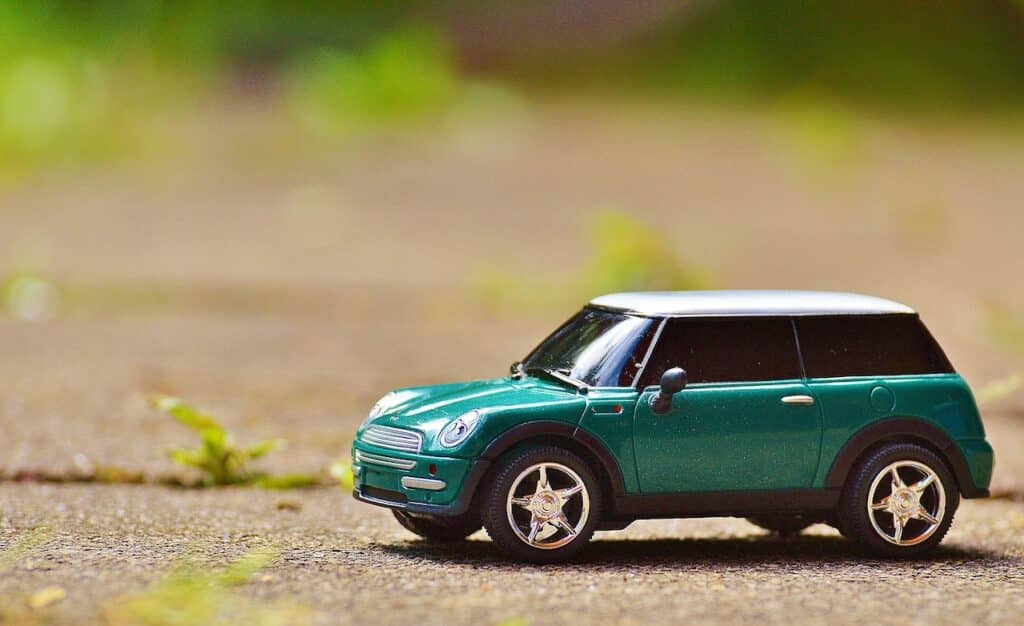 Image of a mini cooper